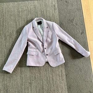 Women's Lavender Blazer Banana Republic